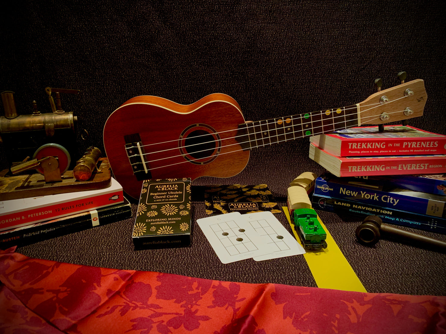 Collected objects from diverse fields.