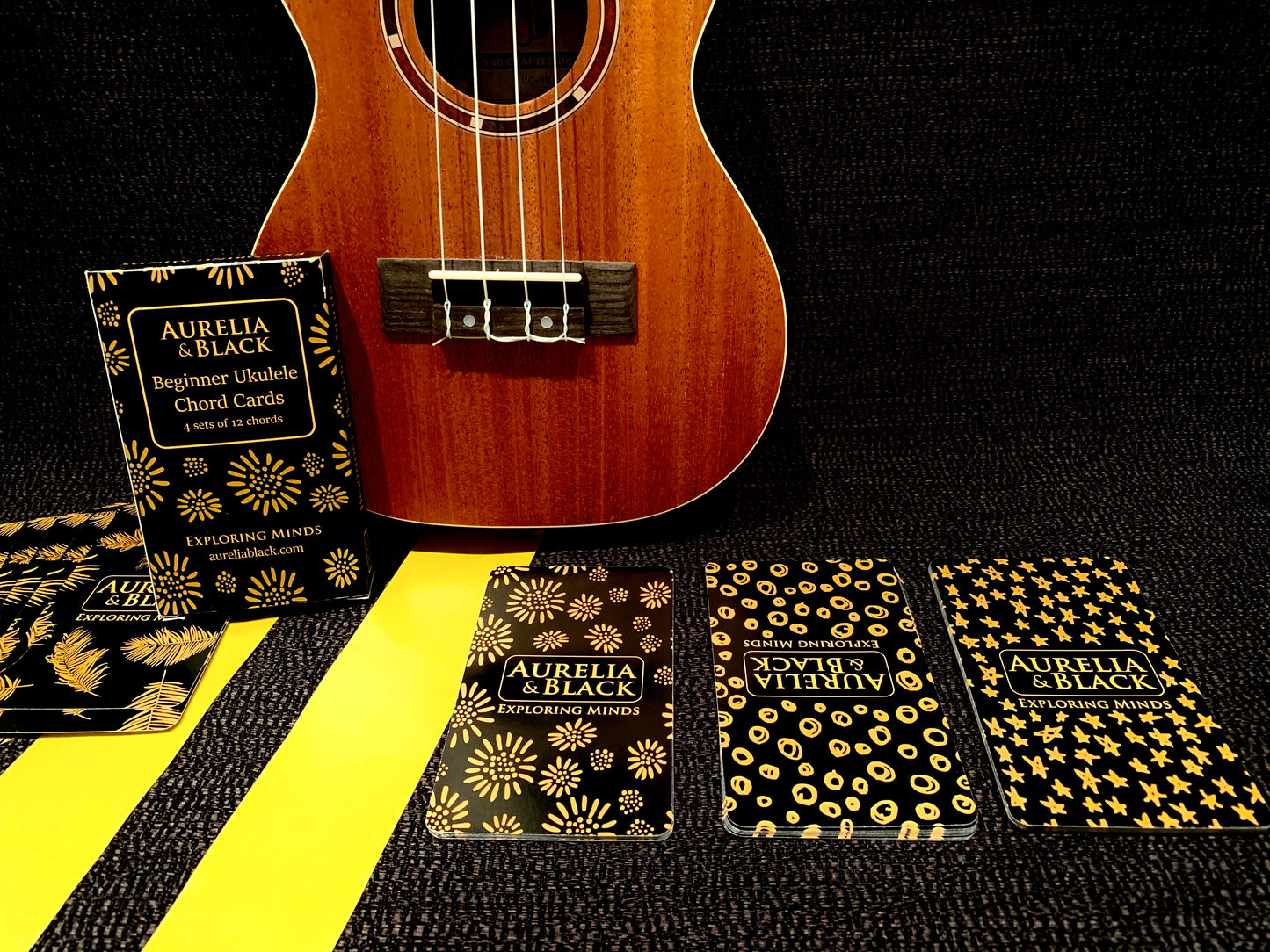 Beginner Ukulele Chord Cards